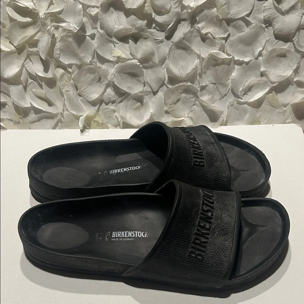 Birkenstock Black Slide Sandals